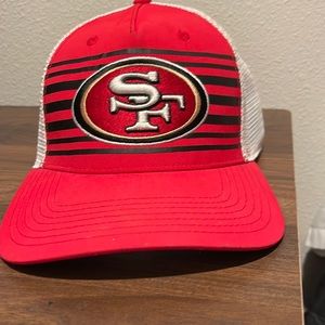 New 49ers trucker snap back